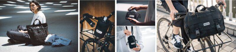 ニューバランスとBRIEFING、バッグ・アパレルを共同開発　コンセプトは「自転車」　7月30日より発売