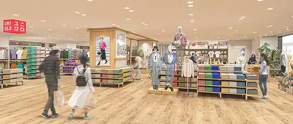 福岡・天神地区「ミーナ天神」に「ユニクロ 天神店」オープン　4月28日より「ユニクロめんべい」プレゼントなどキャンペーンも実施