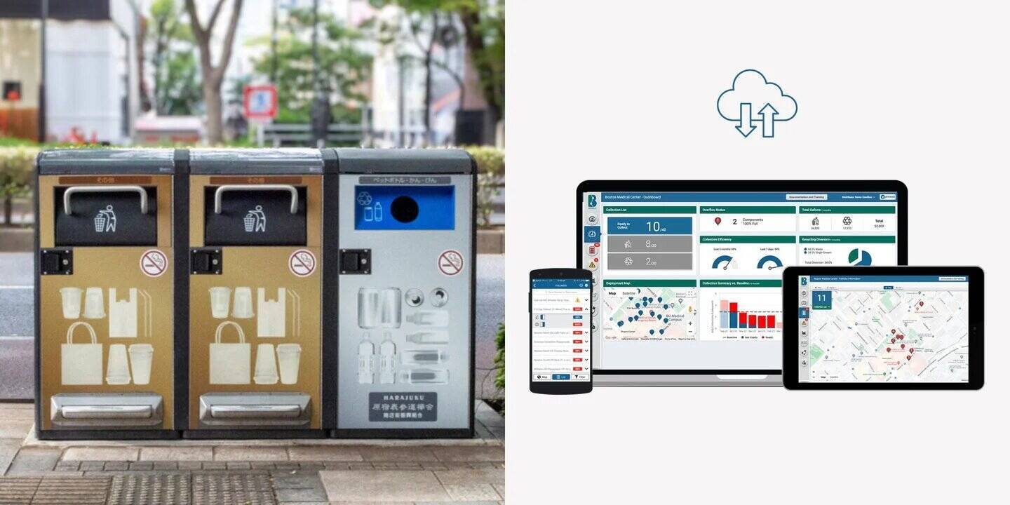 東京都・国営昭和記念公園の設備管理DX実証にスマートゴミ箱「SmaGO」4台を導入　3月13日から運用開始