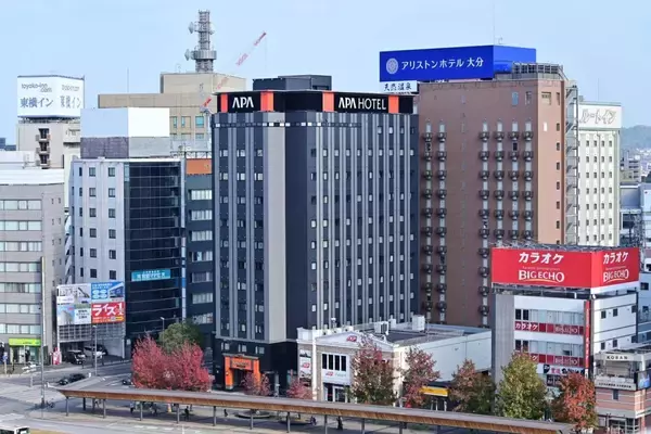 大分駅前にアパホテルが開業　全255室を整備　ティーケーピー運営のフランチャイズ20棟目