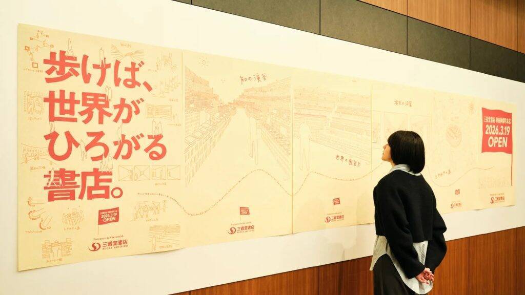 三省堂書店の新本店「神田神保町本店」、2026年3月19日に開店へ　書籍・雑誌600坪、カフェやイベントスペースも