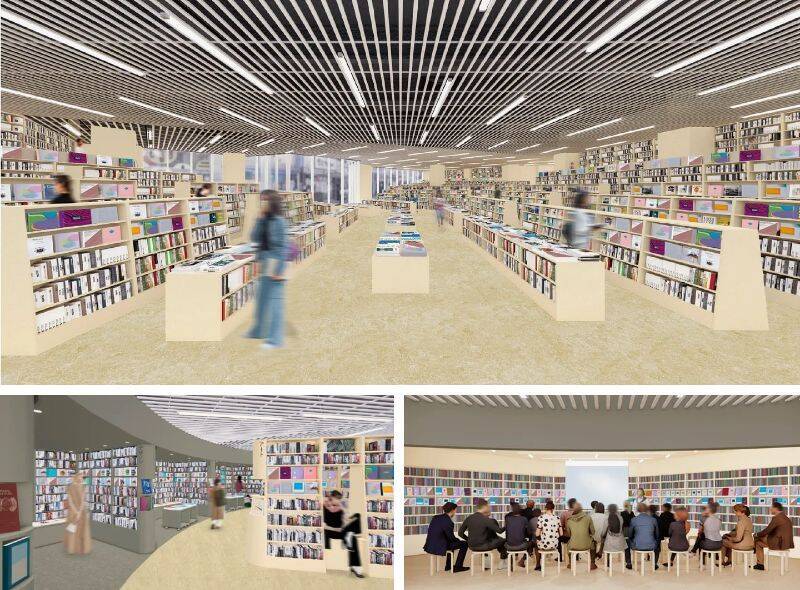 三省堂書店の新本店「神田神保町本店」、2026年3月19日に開店へ　書籍・雑誌600坪、カフェやイベントスペースも
