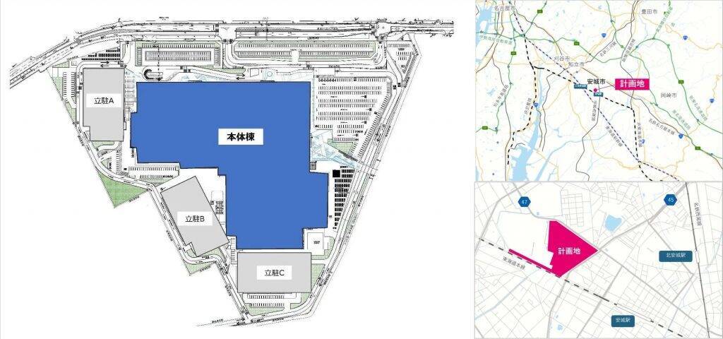 愛知県安城市に、「（仮称）三井ショッピングパーク ららぽーと安城」建築着工　2025年春開業予定