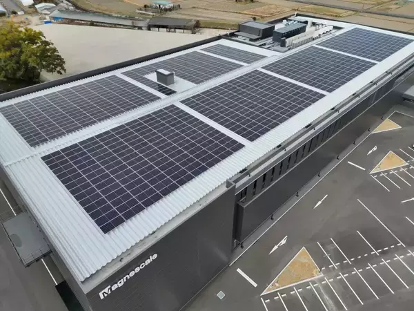 TESSグループ、マグネスケール奈良事業所へオンサイトPPAで再エネ電気供給を開始　発電容量約491kW