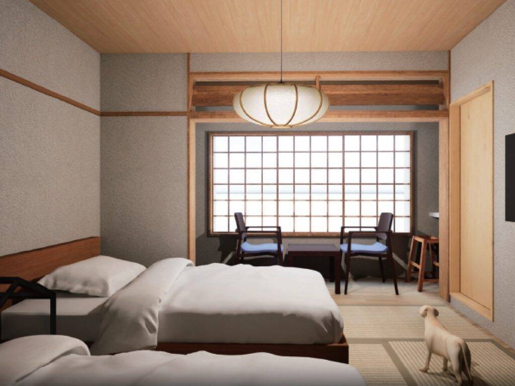 神奈川県箱根に愛犬と泊まれる温泉旅館「ゆるり箱根with DOGS」が8月オープン　ドックランや貸切風呂を完備　宿泊予約受付を開始