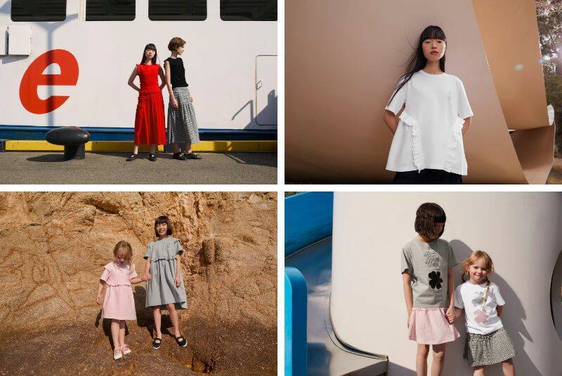 ユニクロ、「UNIQLO and Cecilie Bahnsen」2026年春夏コレクションを5月22日発売　ブランド初のガールズラインも展開