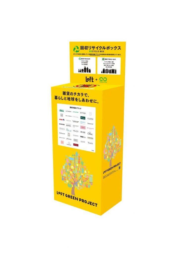 ロフト、9月1日から「容器回収リサイクルプログラム第5弾」を開始　38の化粧品ブランドが協力