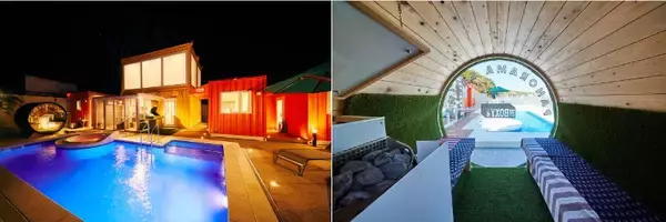 兵庫県・淡路島の1棟貸切プライベートヴィラ「THE BOXY AWAJI」グランドオープン　バレルサウナやジャグジー＆プールも完備