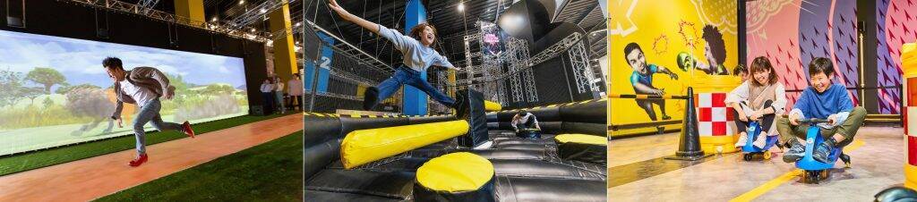 バンダイナムコ、屋内アクティビティ施設「VS PARK」を横浜・広島に初出店　「横浜ワールドポーターズ店」「イオンモール広島府中店」が2024年夏オープン