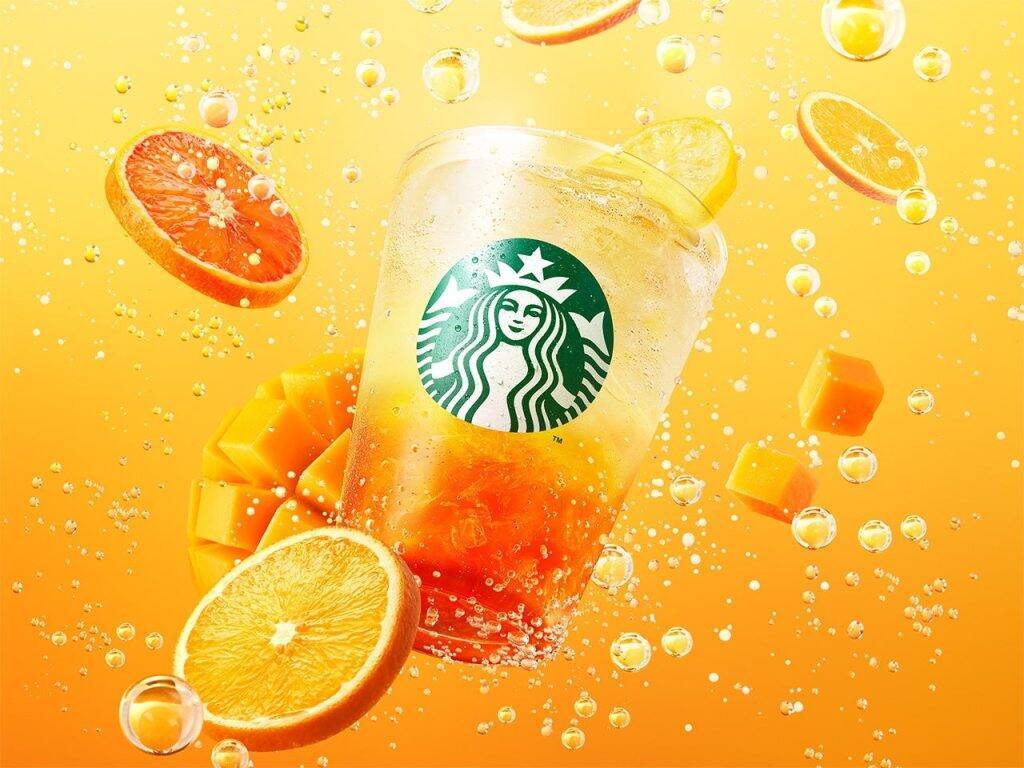 スターバックス、オレンジとマンゴーを使用した夏限定ビバレッジ3商品を7月22日より発売
