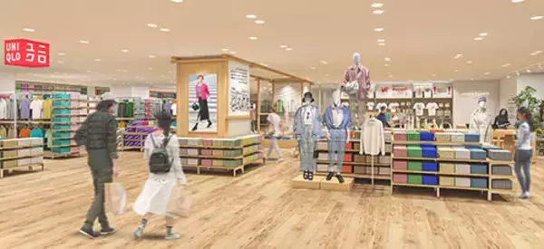 ユニクロ、福岡に九州最大規模の「ユニクロ 天神店」　大型商業施設「ミーナ天神」にオープン