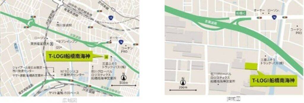 千葉県船橋市にマルチテナント型冷凍・冷蔵物流施設「T-LOGI 船橋南海神」着工　幅広い商材の保管に対応