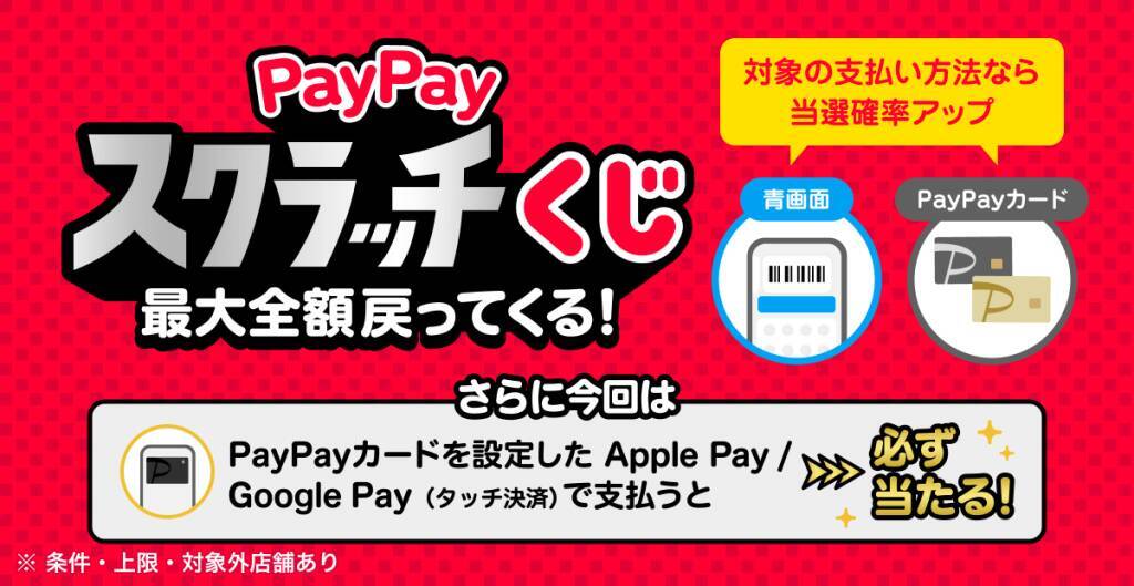 PayPay、「超PayPay祭」を6月19日から開始　最大全額還元の「スクラッチくじ」や紹介プログラム等を実施