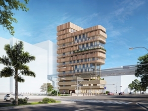 沖縄・那覇中心部にHOKULEA設計の大型複合ビルが上棟　那覇の街並みに調和するランドマークが誕生へ