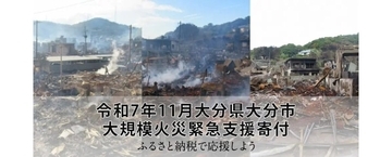 さとふる、「令和7年11月大分県大分市 大規模火災緊急支援寄付サイト」を開設　1円単位で寄付が可能に
