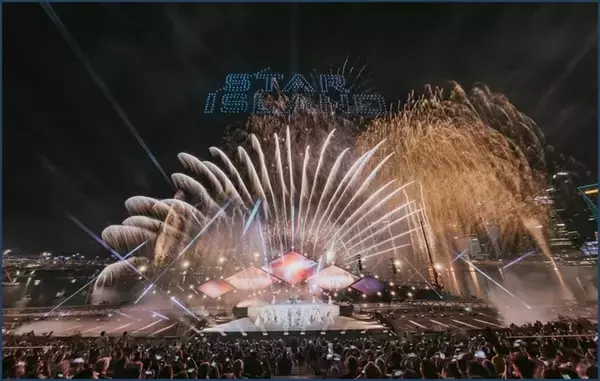 未来型花火エンターテインメント「STAR ISLAND FUKUOKA 2024」5月11日・12日開催　1000機のドローンショーも実施
