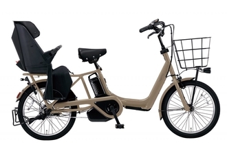 パナソニックサイクルテック、幼児2人同乗用電動アシスト自転車を6月上旬に発売　押し歩き機能搭載