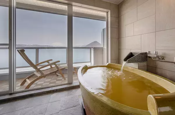 北海道「洞爺湖万世閣ホテルレイクサイドテラス」、特別室を貸切展望サウナ付客室・温泉展望風呂付客室にリニューアル