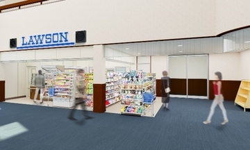 ローソンがゴルフ場に初出店　岡山空港ゴルフコース内に6月1日オープン　飲食品とゴルフ用品を販売
