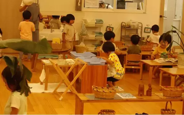 モンテッソーリ教育を行うハピネス保育園、令和5年度入園願書受付を開始　0歳から布パンツや和の調味料などを使用した給食