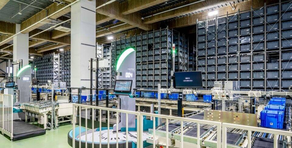 神奈川県川崎市の鈴与「東扇島第一物流センター」にピッキングシステム「Skypod」導入　倉庫作業の自動化に貢献