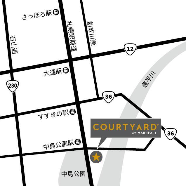 北海道札幌市に「コートヤード・バイ・マリオット札幌」が7月23日開業　北海道初進出　宿泊予約受付を開始