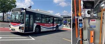 関越交通の路線バスでDXサービス開発に向けた実証実験を実施　位置情報案内の自動化を図る