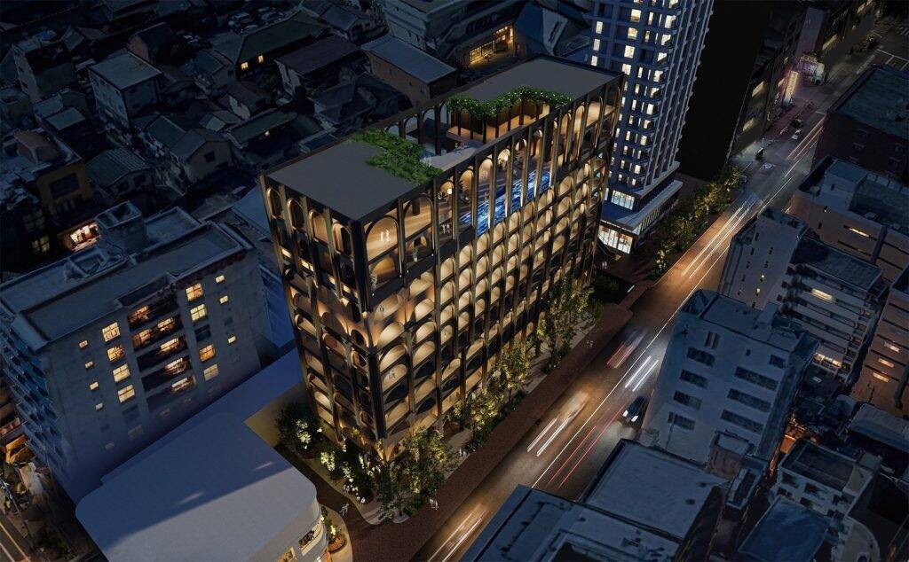 福岡・天神に全180室・地上12階建ての都市型ラグジュアリーホテル開発　2030年開業を目指す