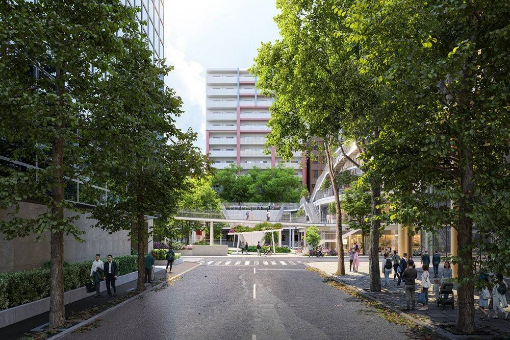 福岡・博多に「明治公園」が8月7日に開園　店舗棟・立体園路・5つの広場などを整備