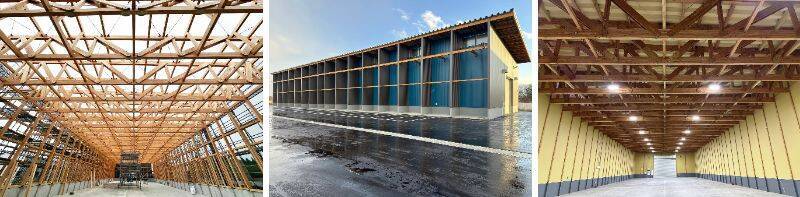 ファーストプライウッド、青森県上北郡に大型木造倉庫2棟を建設　県産材活用でカーボンニュートラルに貢献