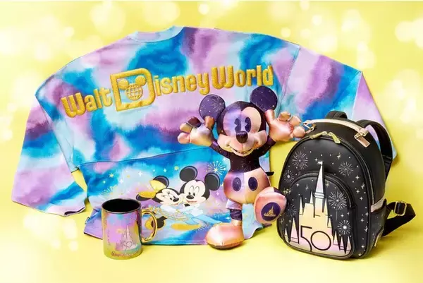 ウォルト・ディズニー・ワールド・リゾート50周年記念　グランドフィナーレを彩るコレクションを1月10日より発売