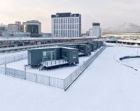 北海道・JR函館駅隣接地に「JRモバイルイン函館」が1月31日オープン　寒さの厳しい環境でも唯一無二の宿泊体験を提供