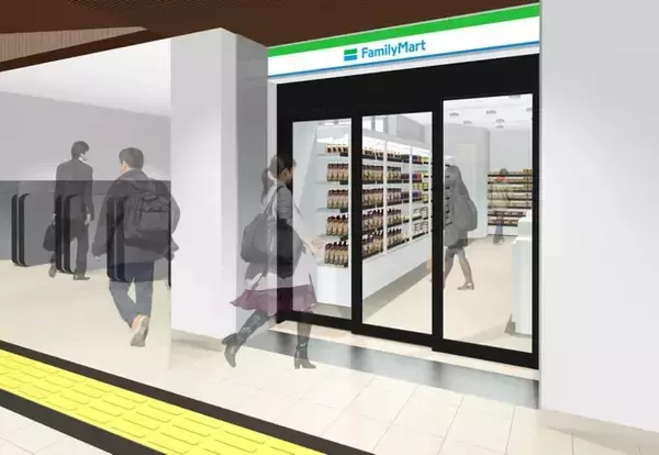 JR青梅線羽村駅に無人決済システム導入店舗「ファミリーマート羽村駅／S店」が3月22日オープン　JR東日本初