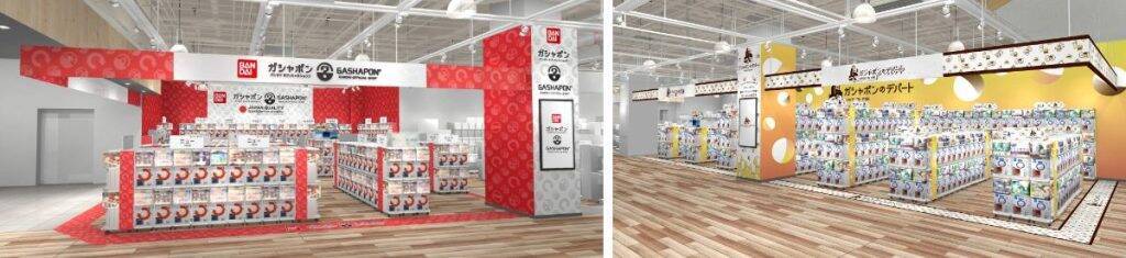 鳥取県に「namcoイオンモール鳥取北店」12月16日よりオープン　ガシャポン専門店なども併設のアミューズメント施設