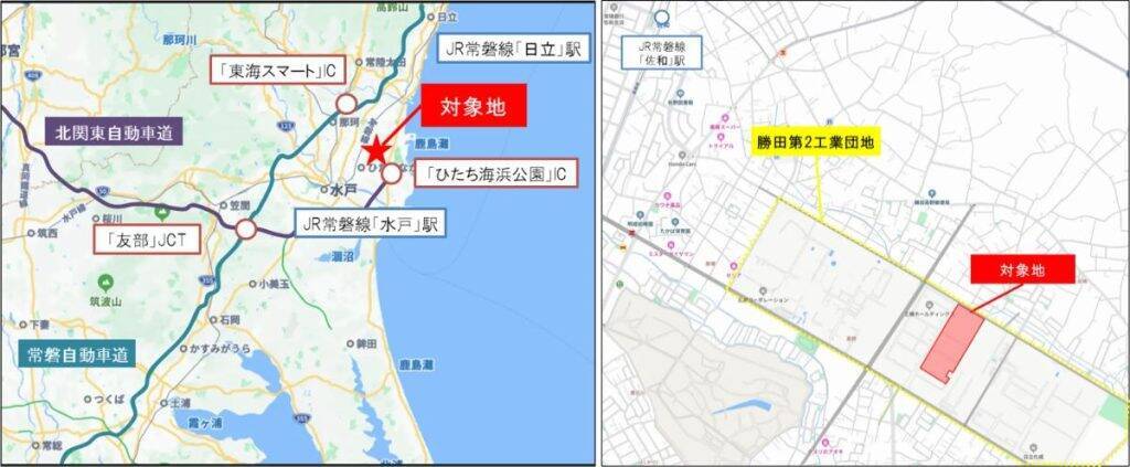 茨城県ひたちなか市でBTS型物流施設「（仮称）水戸ロジセンター」が着工　2027年9月末竣工予定
