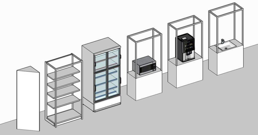 KDDIとローソン、「ローソンS KDDI多摩センタービル店」でオフィス向け店舗モデルの実証実験を開始