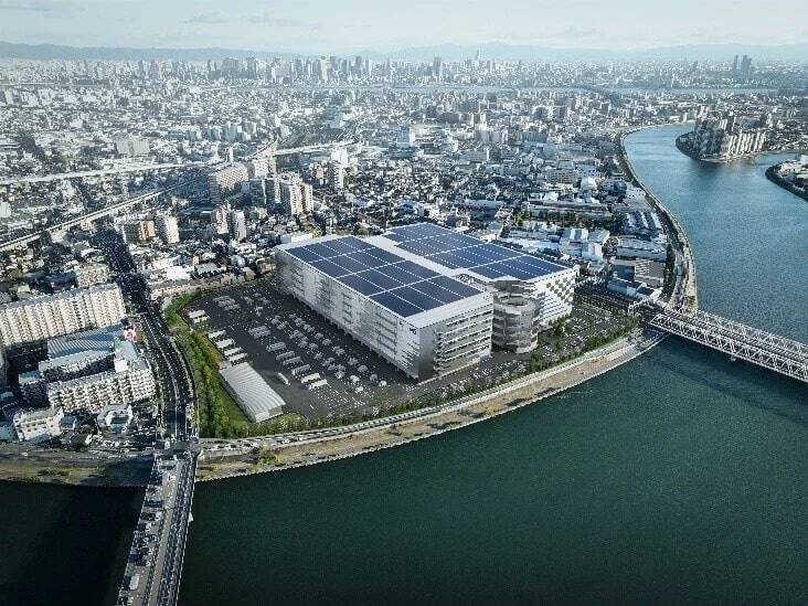 大阪市淀川区で延床21万平方メートル超の大規模物流施設着工、三井不動産とSGリアルティが共同開発