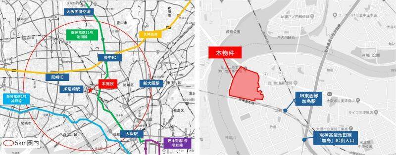 大阪市淀川区で延床21万平方メートル超の大規模物流施設着工、三井不動産とSGリアルティが共同開発