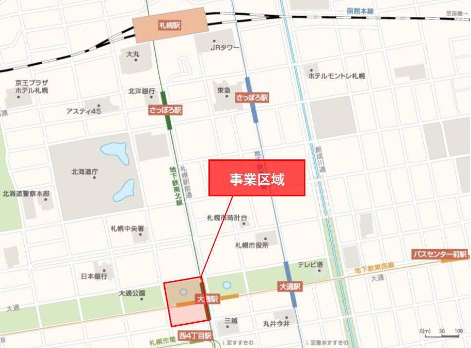 北海道札幌市に複合用途ビル「SAPPORO ONE」が2029年8月竣工予定　「ゼロカーボン推進ビル」に認定