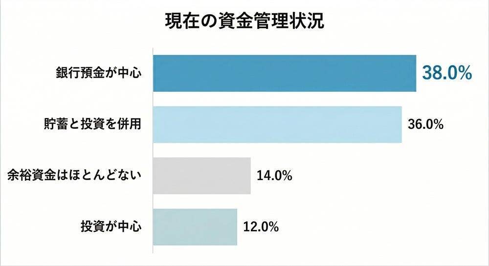 銀行預金の金利上昇、認知は約9割　一方で「預金だけの資産管理」に9割が不安抱く