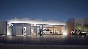福岡県久留米市にBYDのサテライト店舗「BYD AUTO 久留米」を7月18日オープン　軽EV「BYD RACCO」を特別展示