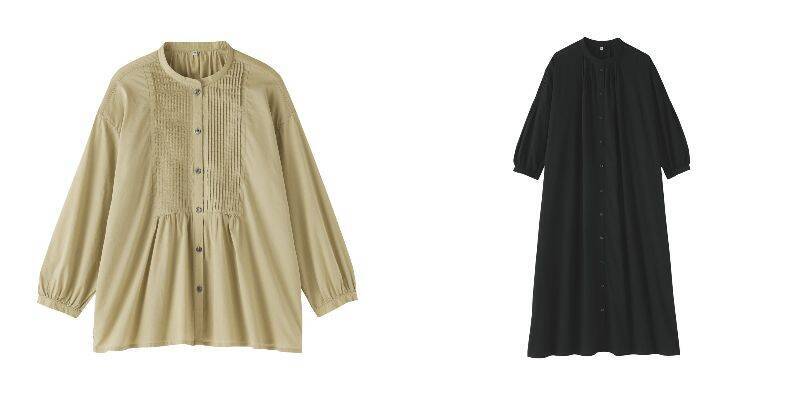 無印良品、　婦人服「綿ピンタック」シリーズを7月13日より新発売　晩夏から秋にかけて着用しやすい商品が登場