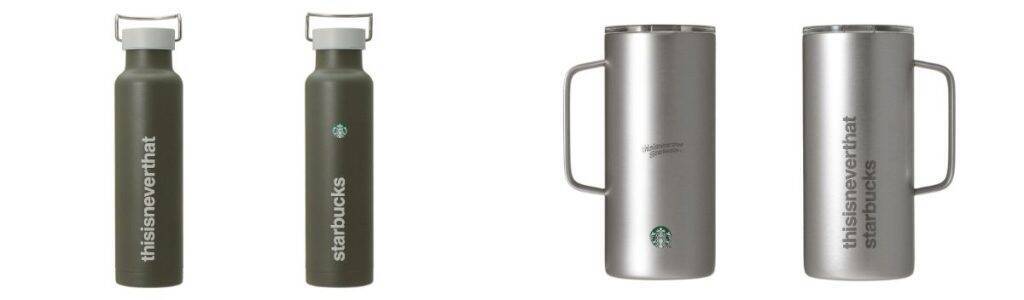 スターバックス、「thisisneverthat」とのコラボアイテムを4月28日より発売　ステンレスマグタンブラーも初登場