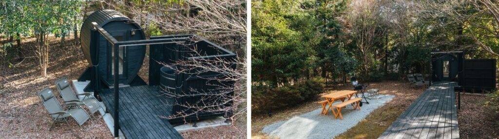 神奈川県・箱根エリアに一棟貸し切りヴィラ「COCO VILLA 箱根仙石原」誕生　BURROW社の卵形サウナも完備