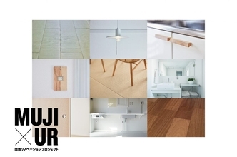 UR都市機構とMUJI HOUSE、共同開発パーツを取り入れた汎用型住戸「MUJI×UR Parts Room」を展開　可変性・素材感を楽しめる5つのテーマを用意