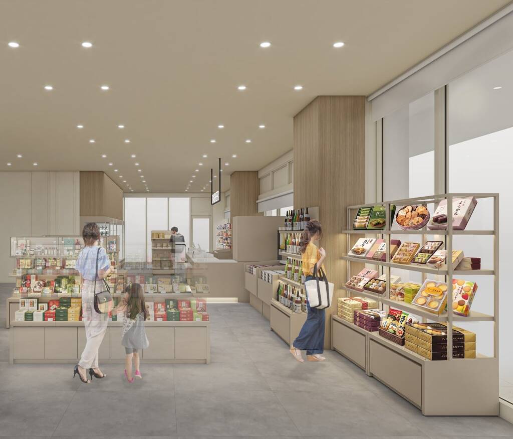 岐阜県中津川市のJR東海「中津川駅」に「PLUSTA中津川」が秋頃オープン　待合室と店舗を一体的に再整備