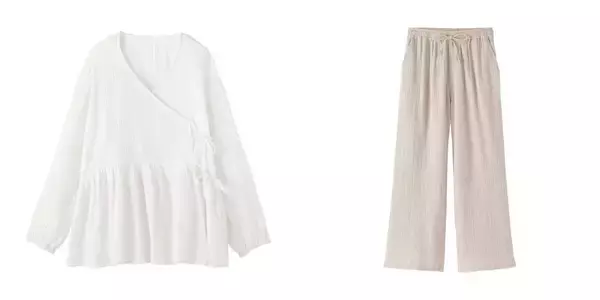 無印良品、オーガニックコットン100％の「楊柳ガーゼ」シリーズを順次発売 　婦人ホームウエア・こども服を展開