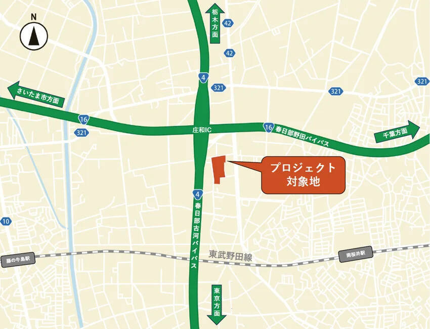 埼玉県春日部市で冷凍冷蔵物流施設を開発へ　アスコットとecoプロパティーズが物流用地を取得
