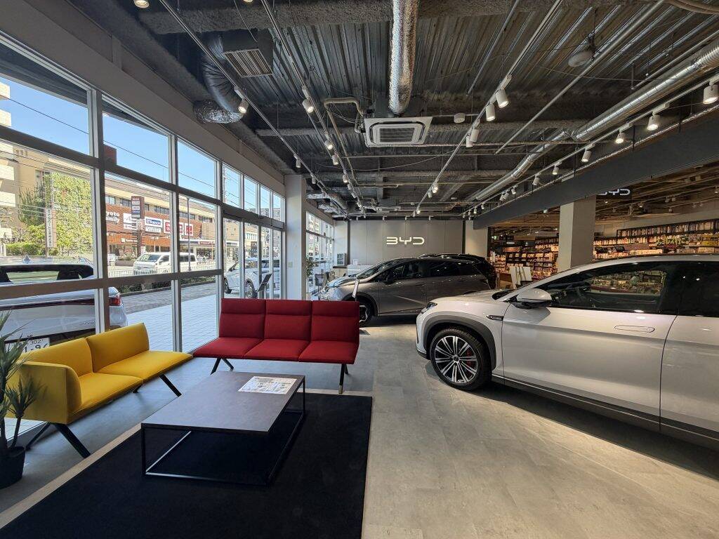 京都府初のBYD正規ディーラーが誕生　京都府京都市に「BYD AUTO 京都四条」が4月18日オープン