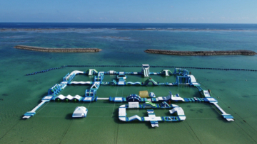 沖縄県石垣市の海上アスレチック施設「マエサトオーシャンパーク」がリニューアルオープン　面積を約3.4倍に拡張